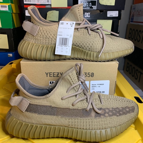 Adidas Yeezy Boost 350 V2 'Earth'(FX9033)M10W11.5 - Picture 3 of 5